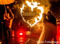 Feuershow Hochzeit Dresden